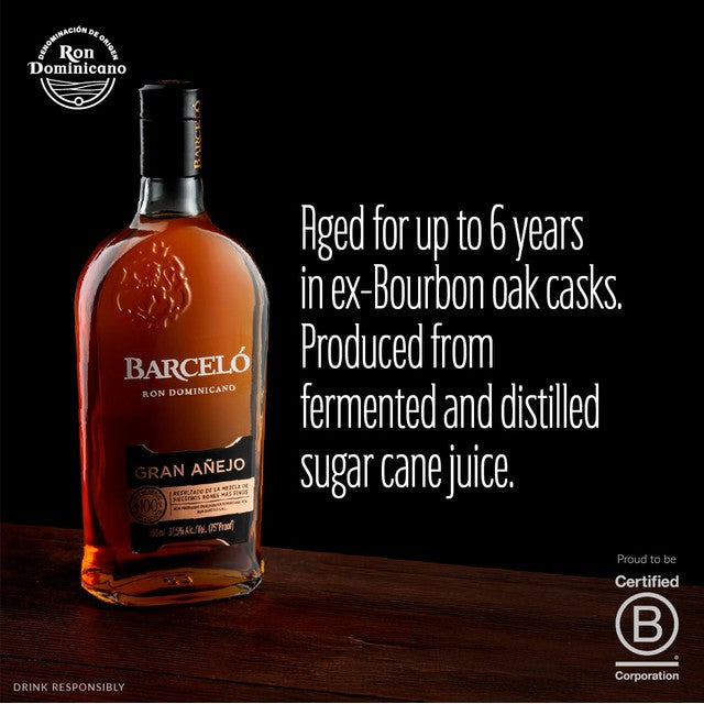 Barcelo Gran Anejo rum 70cl - British product