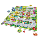 Orchard Toys Snakes and Ladders board game, imported from the UK