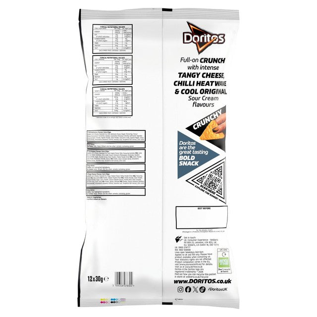 Doritos variety tortilla chips multipack - British product