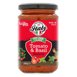 Free From Italy tomato & basil pasta sauce 280g - British product