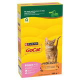 Go-Cat kitten dry cat food chicken turkey and milk 750g, UK version