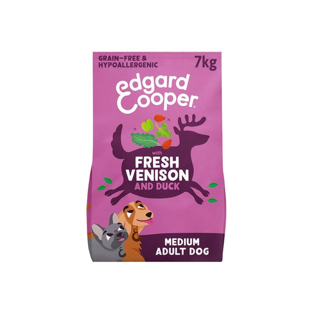 Edgard & Cooper grain free dog food venison duck (British brand)