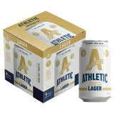 Athletic Brewing Co alcohol-free lager 4 x 355ml cans - British product