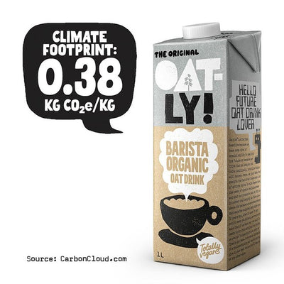 M&S Oatly Oat Drink Barista Organic 1L- Buy online at McGrocer