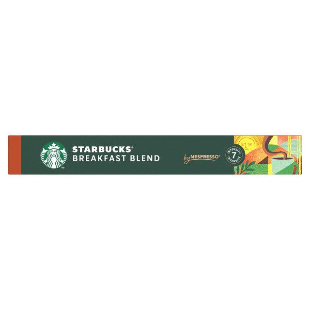 Starbucks Breakfast Blend coffee pods 10 capsules (British brand)