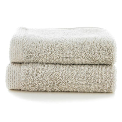 M&S The Lyndon Company 100% Cotton Egyptian Spa Face Cloths Silver Face Towels- Buy online at McGrocer