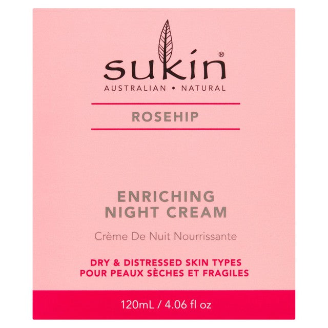 Sukin rosehip night cream 120ml (British brand)