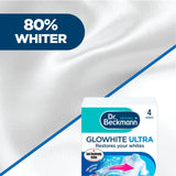Dr Beckmann Glowhite Ultra laundry whitener sachets, UK version
