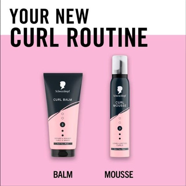 Schwarzkopf Curl Mousse 200ml (British brand)