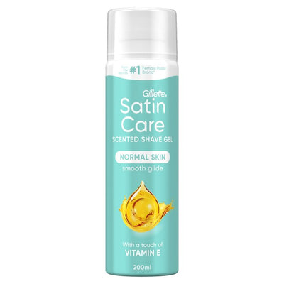 M&S Gillette Venus Satin Care Shave Gel with Olay Vitamin E for Dry Skin 200ml- Buy online at McGrocer
