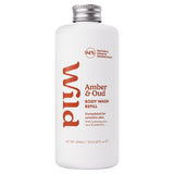 Wild Amber and Oud body wash refill (British brand)