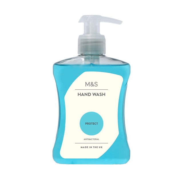 M&S Protect Antibacterial Hand Wash 250ml, imported from the UK