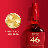 Makers Mark 46 Bourbon Whisky 70cl, imported from the UK