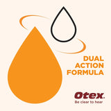 Otex Express eardrops 10ml, imported from the UK