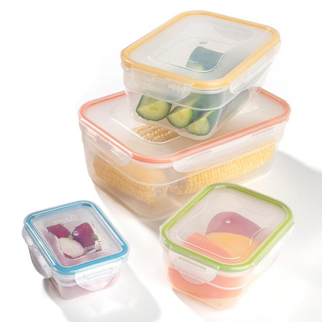 Locknlock nestable rectangular container 4-piece set, UK version