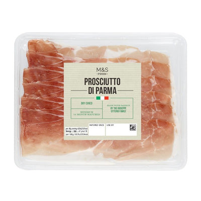 M&S Modnet italiensk parmaskinke, speket spekeskinke 80g
