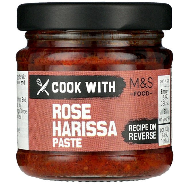 M&S Rose Harissa Red Pepper Paste 90g - British product