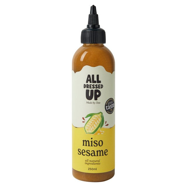 All Dressed Up Miso & Sesame Salad Dressing 250ml - British product