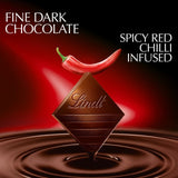 Lindt dark chilli chocolate bar 100g, UK version