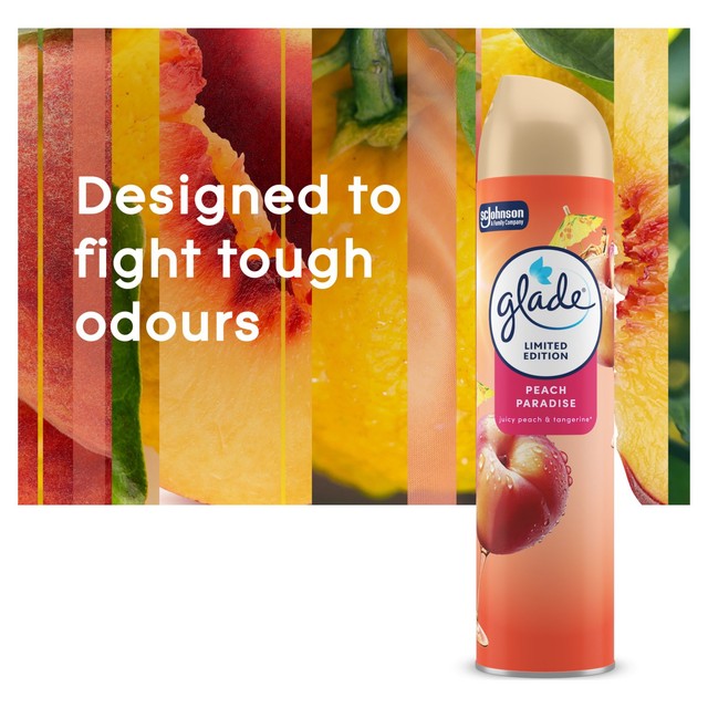 Glade air freshener Peach Paradise, imported from the UK