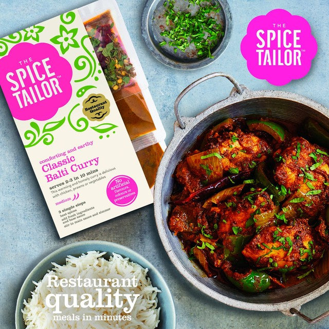 The Spice Tailor Balti curry sauce kit 300g (British brand)