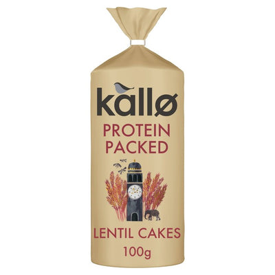 M&S Kallo Protein Packed Lentil Cakes Gluten-Free Snack Cakes- Buy online at McGrocer