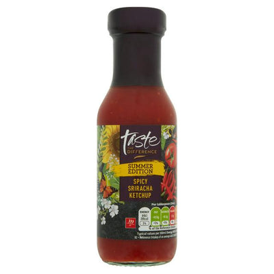 Sainsburys Sainsburys Summer Edition Spicy Sriracha Ketchup Taste the Difference 250ml- Buy online at McGrocer