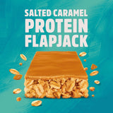 Trek salted caramel protein flapjack bars 3 x 50g (British brand)