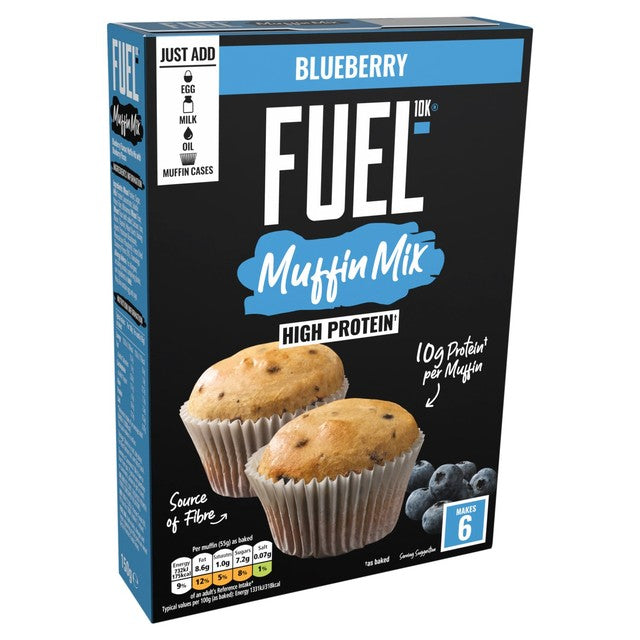 Fuel10K high protein blueberry muffin mix - British product