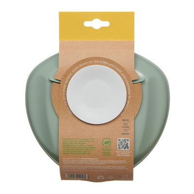 Vital Baby Nourish Power Suction Plate Natural Moss Toddler Feeding Plate