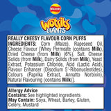 Wotsits Giants Really Cheesy crisps 130g (British brand)
