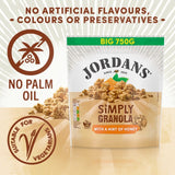 Jordans Simply Granola with a hint of honey 750g, UK version