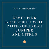 The Lakes Distillery pink grapefruit gin 70cl (British brand)