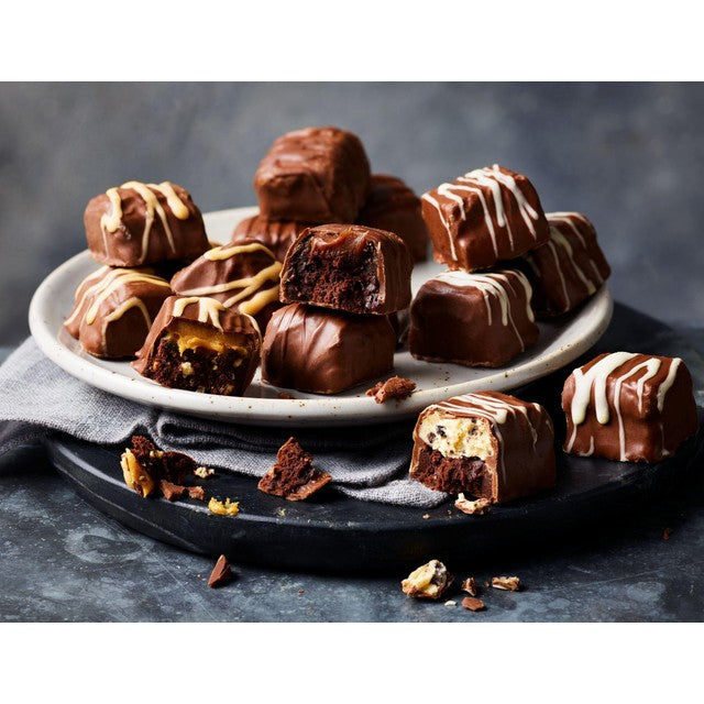 M&S cookie dough brownie bites 270g, imported from the UK