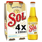 Sol Mexican Lager bottles 3.4% ABV - British product