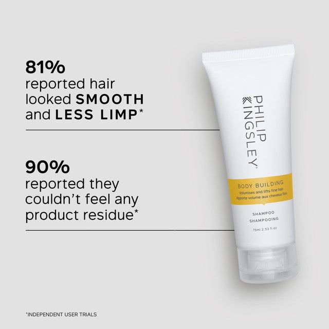 Philip Kingsley Body Building Shampoo 75ml, imported from the UK