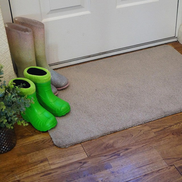 Mighty Mats Eco Pure Washable Mat Taupe 50x80cm British product