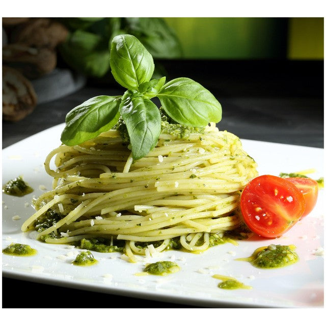 Le Conserve Della Nonna vegan green pesto sauce 190g, UK version