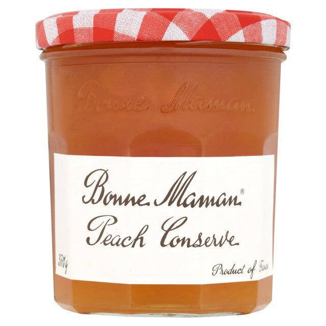 Bonne Maman peach conserve 370g - British product