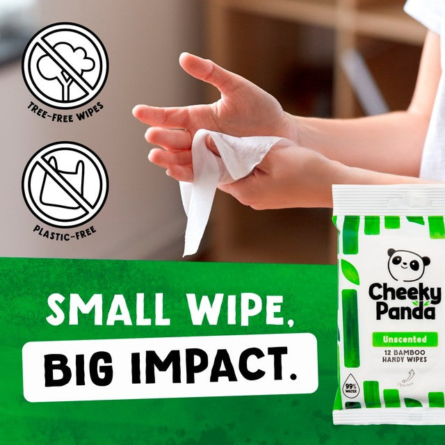 The Cheeky Panda unscented bamboo baby wipes (British brand)
