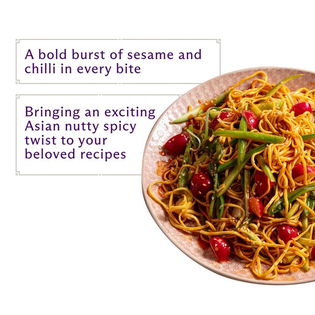 Lee Kum Kee sesame chilli dipping sauce 135g, UK version
