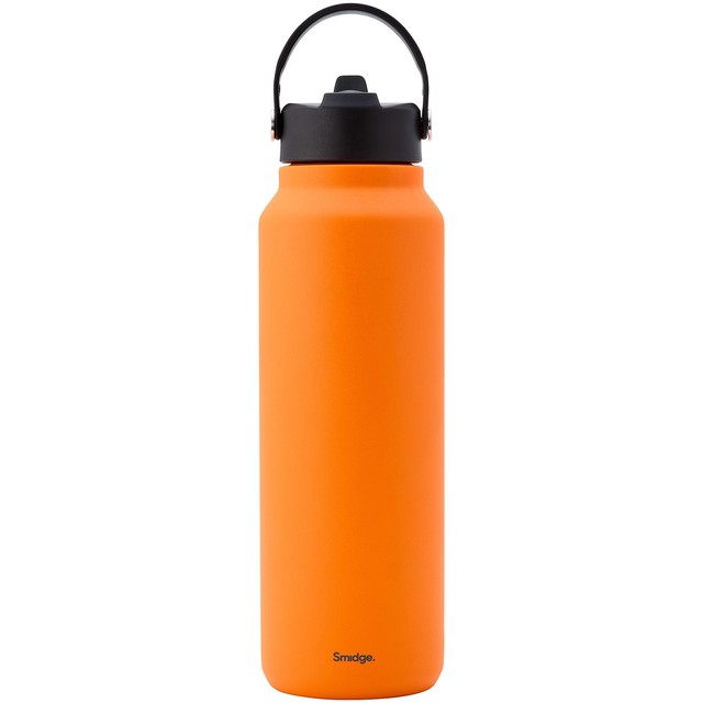 Smidge Flip Straw Bottle Citrus 1.2L, UK version