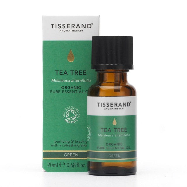 Tisserand Tea Tree Organic Pure Essential Oil 20ml (British brand)