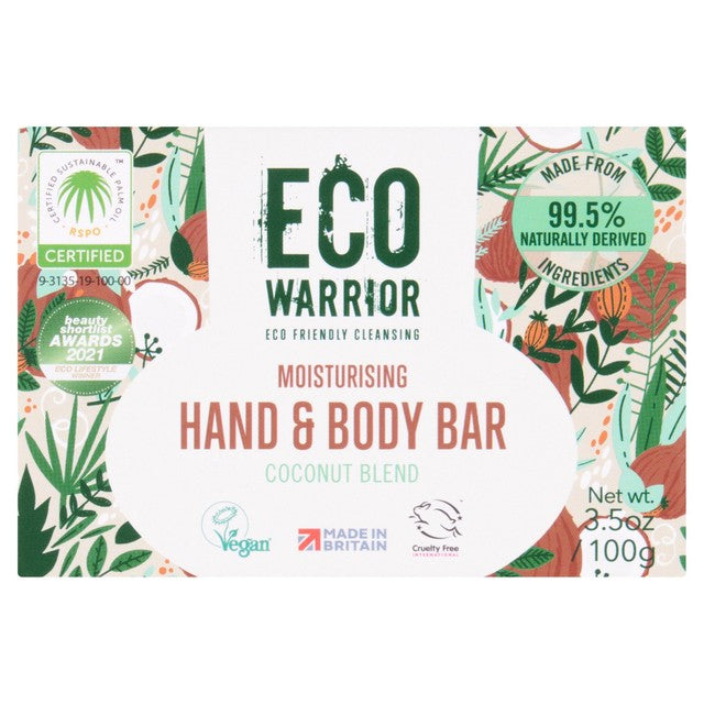Little Soap Company Eco Warrior soap bar 100g - British product