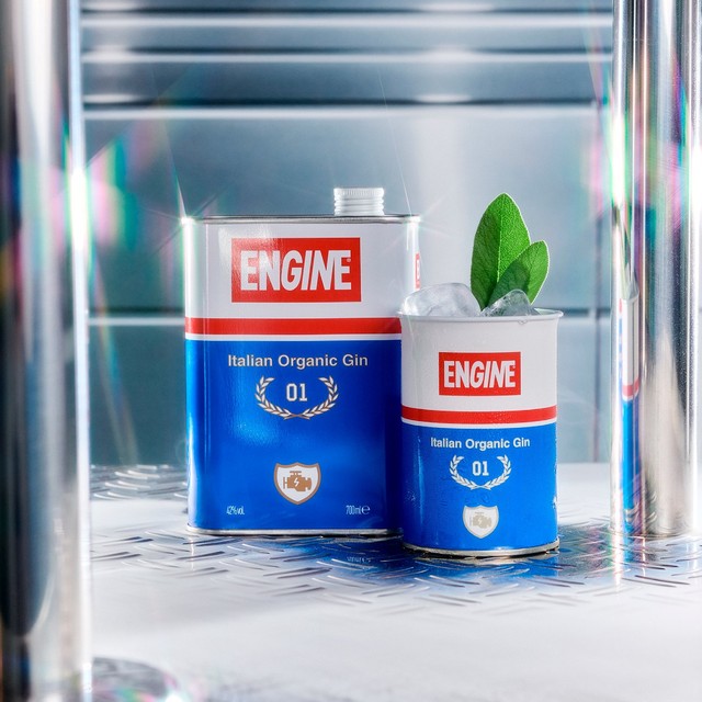 Engine Italian Organic gin 50cl - British product