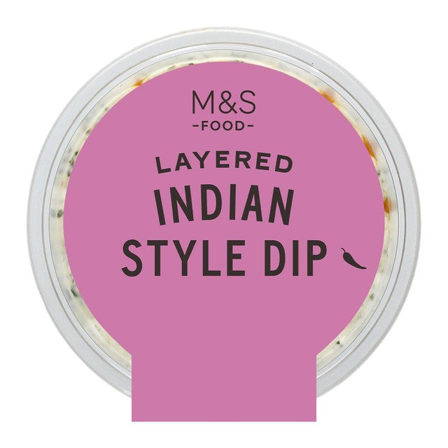 M&S Indian Style Dip 170g, imported from the UK