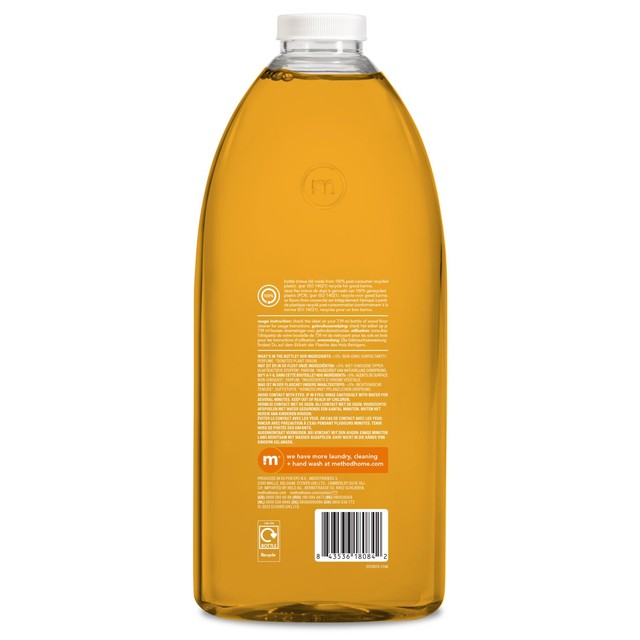 Method wood floor cleaner refill almond scented 2L, imported from the UK