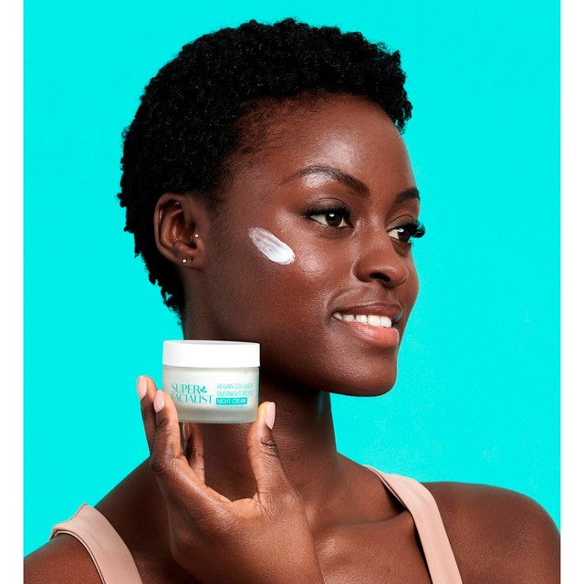 Super Facialist Vegan Collagen SleepSmart Overnight Resync Night Cream 50ml (British brand)