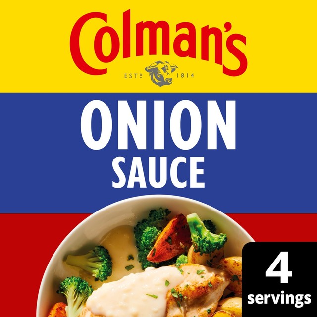 Colman's onion sauce mix sachet - British product