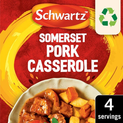 M&S Schwartz Somerset Pork Casserole Recipe Mix 36g- Buy online at McGrocer